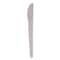 Eco-Products Plantware Compostable Cutlery, Knife, 6 in., White, 1000PK EP-S011-W - alternate 1